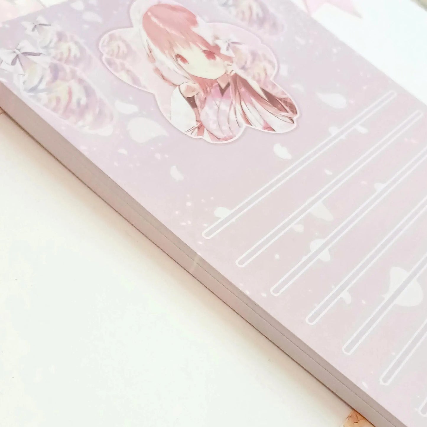 Lovely Petals Anime Notepad | 5.5"x8.5"