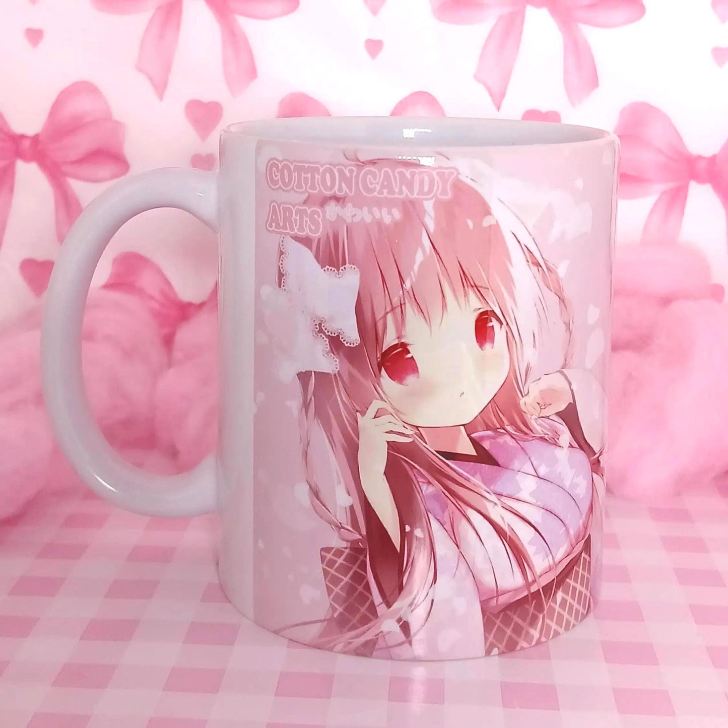 11oz Sakura Petals Anime Mug