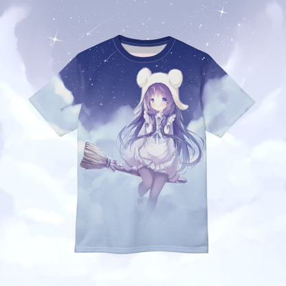 Starry Night Witch - Anime Graphic Tee