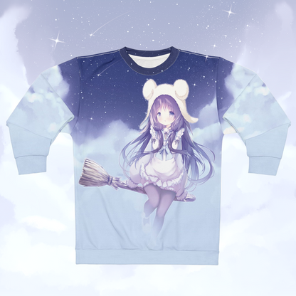 Starry Night Witch - Anime Sweatshirt