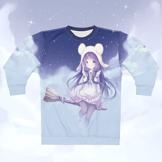 Starry Night Witch - Anime Sweatshirt