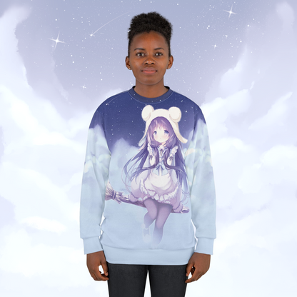 Starry Night Witch - Anime Sweatshirt