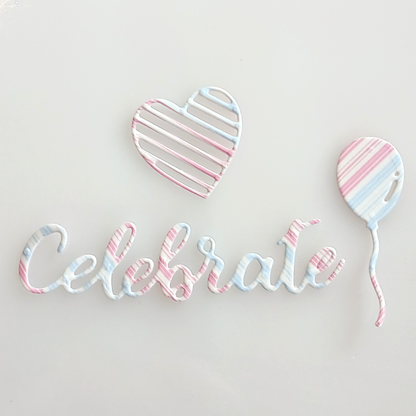 Pink Stars & Stripes Washi Set