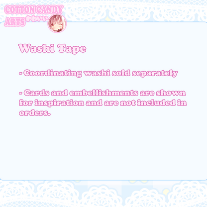 Pink Hearts Washi Tape | 15mm x 10m