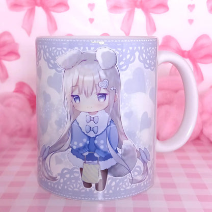 White Wolf - 11oz Anime Coffee Mug