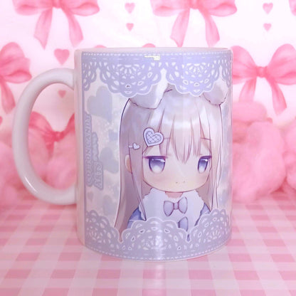 11oz Wolf Chibi Anime Mug